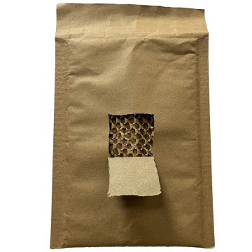 Kraft Paper Envelope Eco Friendly Friendly Honeycomb Sacos acolchoados