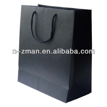 Black Craft Paper Bag,Craft Paper Bag with matt lamination,Craft Paper Bag