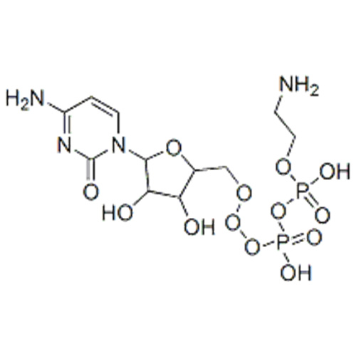Acide 2-aminoéthoxy - [[5- (4-amino-2-oxo-pyrimidin-1-yl) -3,4-dihydroxy-oxolan-2-yl] méthoxy-hydroxy-phosphoryl] oxy-phosphinique CAS 3036-18 -8