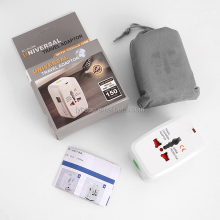 Universal World Travel Adapter: Multi-Plugs International Converter - UK to EU Adapter