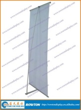 L shape banner stand