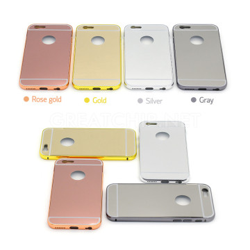 2016 Hot selling product for iphone 6s mirror back case,for iphone 6 gold mirror case,for iphone 6 mirror bling case