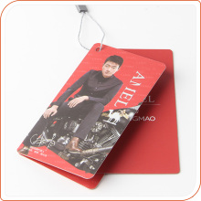 foldable custom new style clothing hang tag luxury brand label