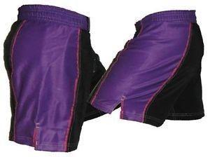 Purple MMA Fight Shorts professional muay thai boxing short