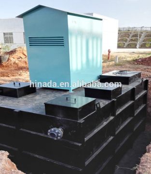 Package MBR Wastewater Treatment System Equipment Membrane Bioreactor For Hotel