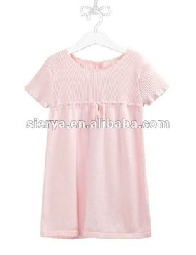 100%bamboo girl's kniting dress sweater