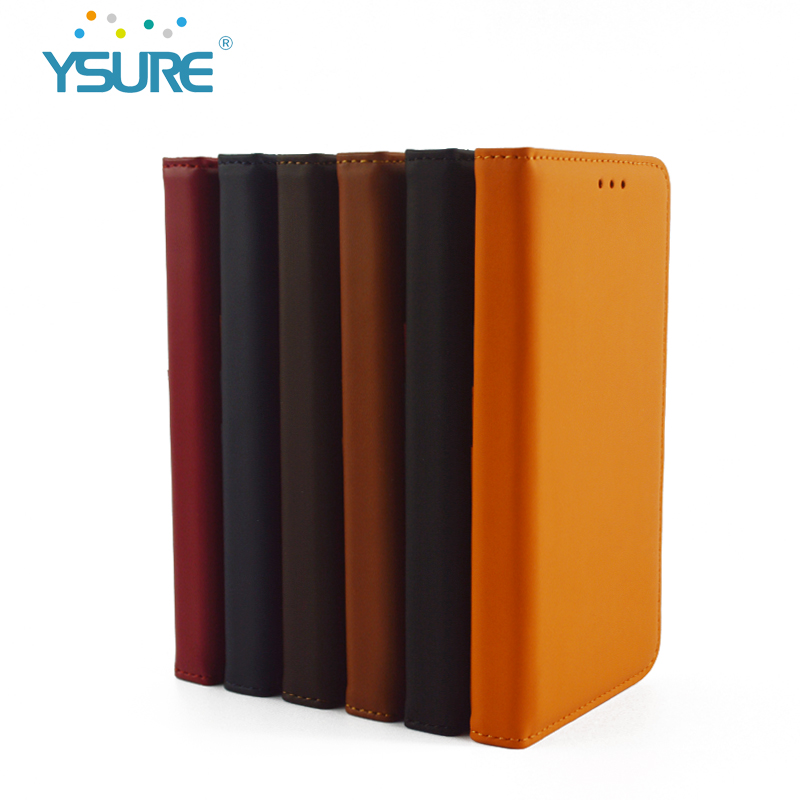 Funda de billetera de teléfono de cuero Ysure Flip para iPhone