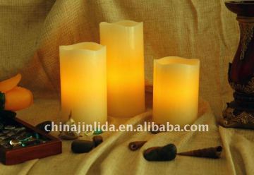 Pillar Candle,led wax candle,flameless led candle