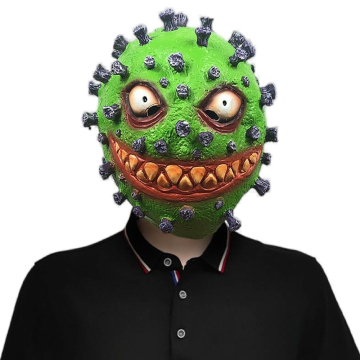 Halloween Horror Masks: Natural Latex Virus Mask for Adult and Child Cosplay