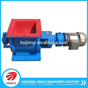 Bulk material bottom rotary discharge valve