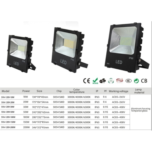 Adaptable outdoor flood lights