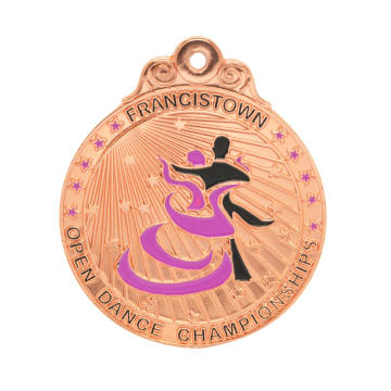 Custom Irish Dance 50th Wedding Anniversary Souvenir Medal