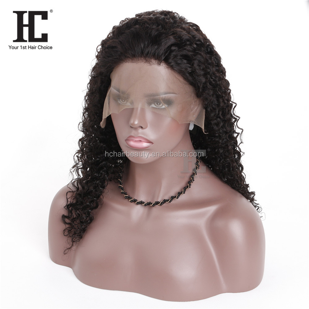 360 Lace Frontal Wigs Kinky Curly Remy Human Hair Wigs Pre Plucked With Baby Hair Brazilian wigs High Density