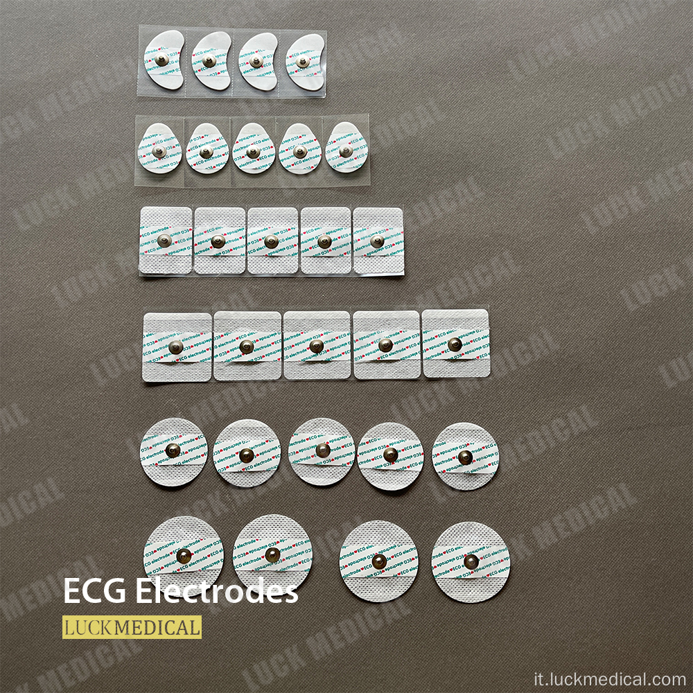 Elettrodo ECG Ag/AgCl Solid Gel Dry