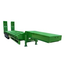 Best Selling Multi-Axle 80t-100t Stretchable Gooseneck Hydraulic Low Loader Trailers