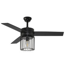 Easy-to-clean three blades ceiling fan