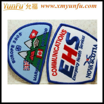 Custom roundness Embroidery patches