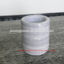 grey marble bathroom cup /grey marble tumbler/marble cups