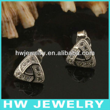 Shape earring, 925 sterling silver earring