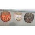 Halloween Amber Mercury Votivkerzenhalter aus Glas