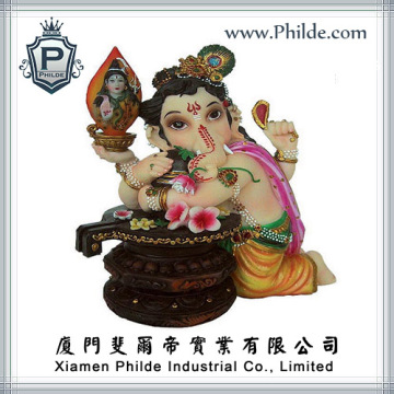 Resin Indian God Ganesha Statue, Hinduism God Statue