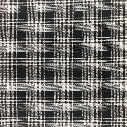 Plaid Knit Jacquard Fabric