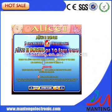 WMS Alice II Video Card Game