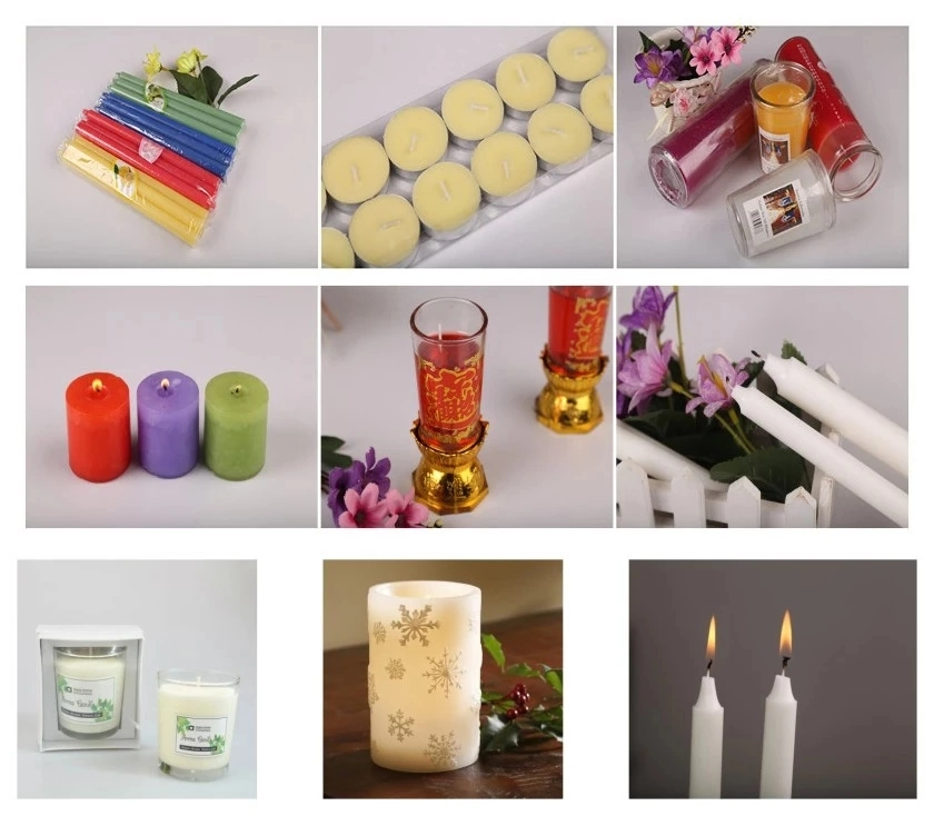 Birthday/Christmas/Wedding Product Supply White Unscented Tealight Candles for Dectoration