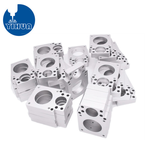 CNC Machined Aluminum Block Part