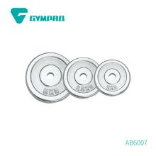 Chromed weight plate, cast iron