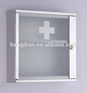 Stainless steel medicine cabinet