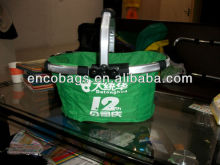 china factory folding shopping basket