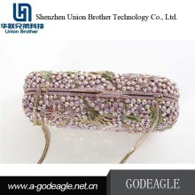 High Quality multicolor Rhinestone evening bag