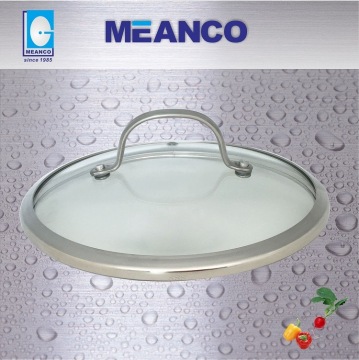 Glass Lid, Wide Ring, Tempered Glass Lid