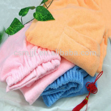 100% Microfiber Terry Fabric 80x150cm Customised Strech Bathrobe/Bath Towel Wrap