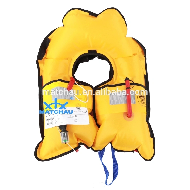 100n Single Air Chamber Inflatable Life Jacket