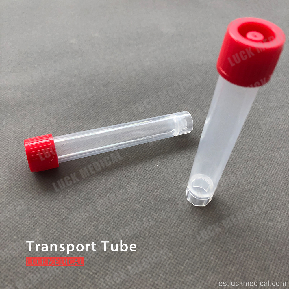 Contenedor de transporte viral 10 ml de tubo vacío FDA