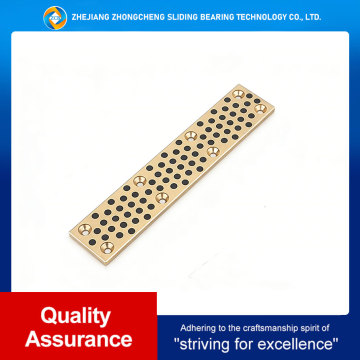 Self lubricating copper plate