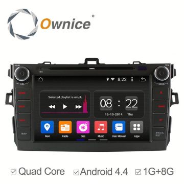 C180 Car Radio Head Unit GPS Navi DVD AUX USB SD RDS 1080P 2 Din GPS navi for Toyota Corolla 2006-2011