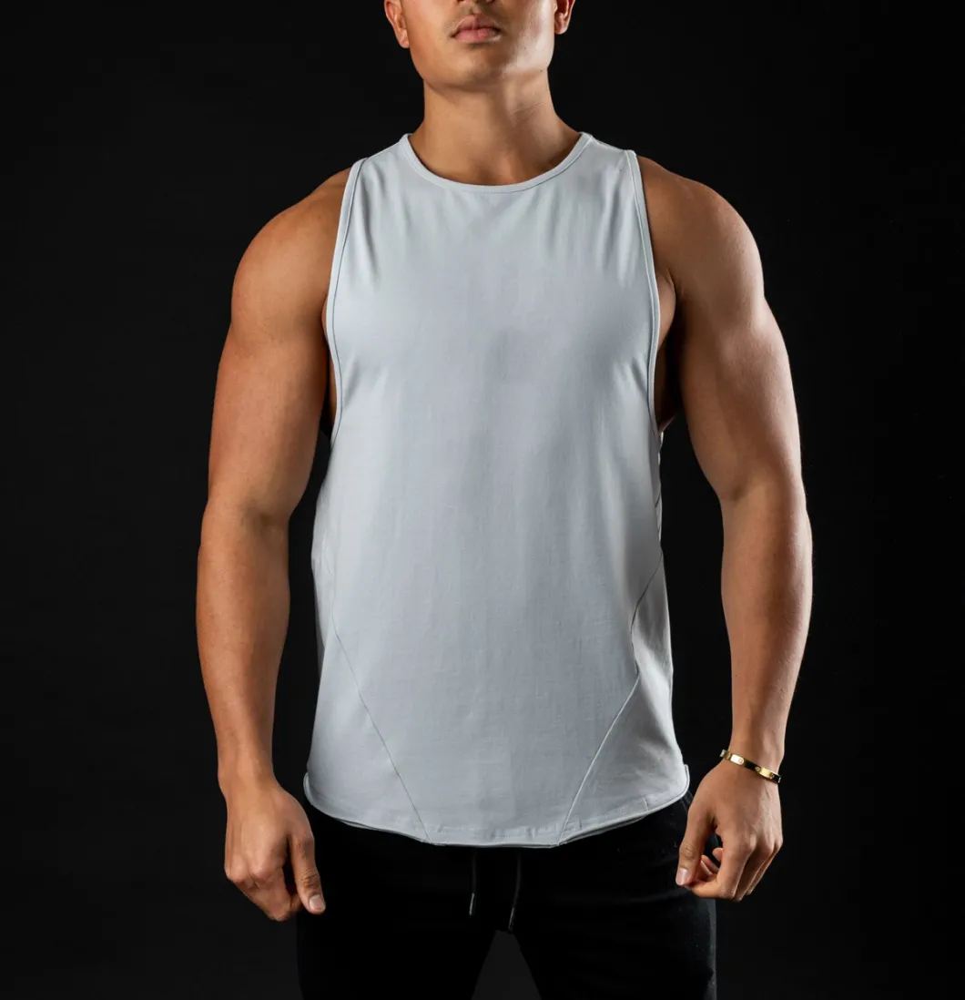 Wholesale Athletic Gym Muscle Fit Singlet