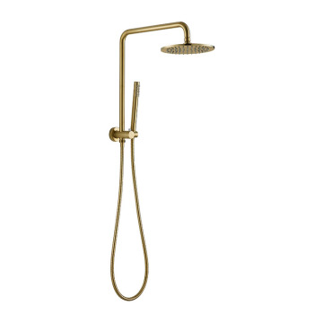 Brushed Gold Shower Column Set