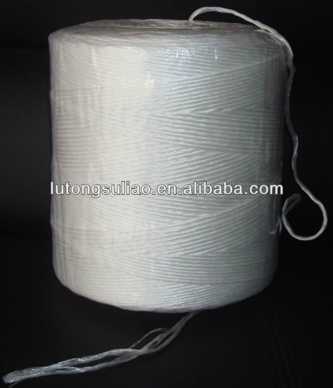 singlle strand twisted pp raffia packing baler string plastic raffia hay baler twine