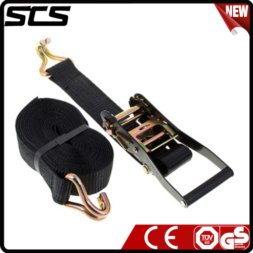 High tenacity cam buckle ratchet stainless steel lashing strap