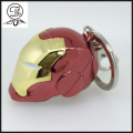 Удивительный чудо Iron Man Helmet Металлические связки ключей