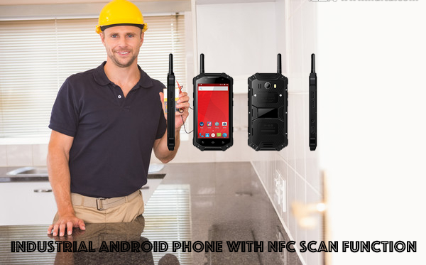 Industrial Android Phone with NFC Scan Function