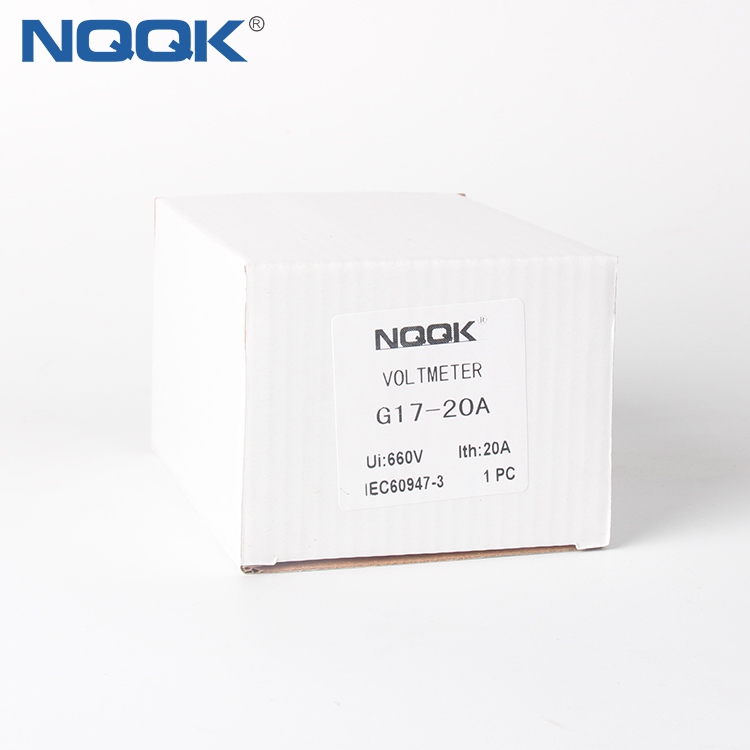 G17-20A 20A 3 phase 4 wire voltmeter 240vac universal Changeover Rotary Cam Switch