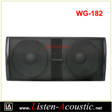Professioanl Dual 18" Subwoofer Speaker Box WG-182