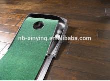 Hot Selling Indoor Mini Golf Ball Return Putting Mat practice putting mat for training