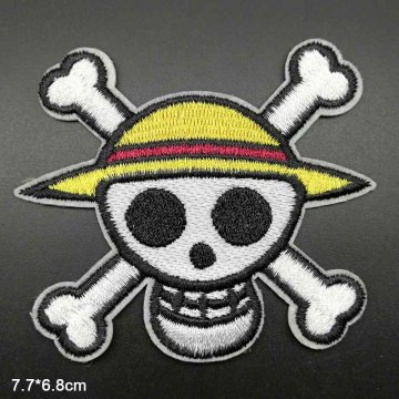 Anime Full woven label embroidery Clothes Patches