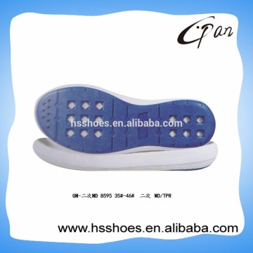 Popular shoe materials tpr soles